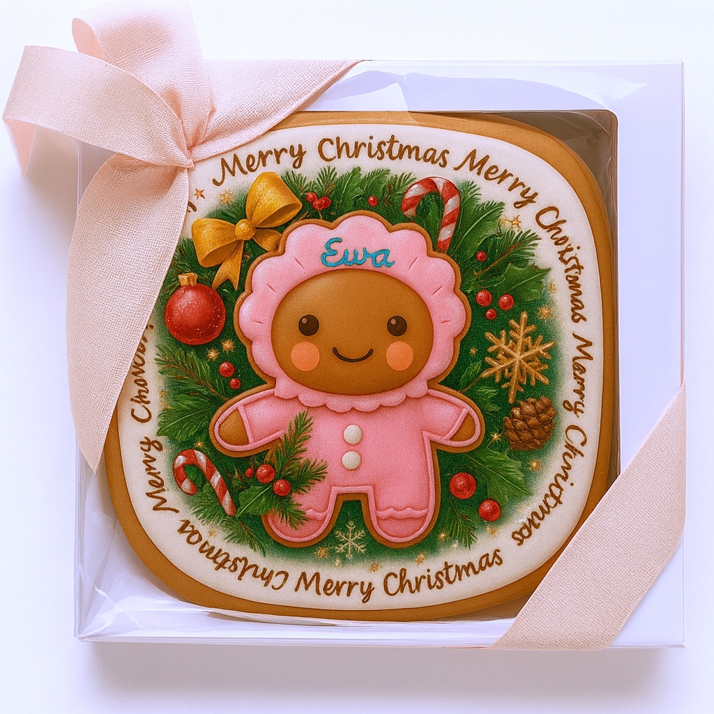 CIASTKO LUKROWANE MAMIK FAMILY EWA ROZ.S KWADR RĘCZNIE ROBIONE